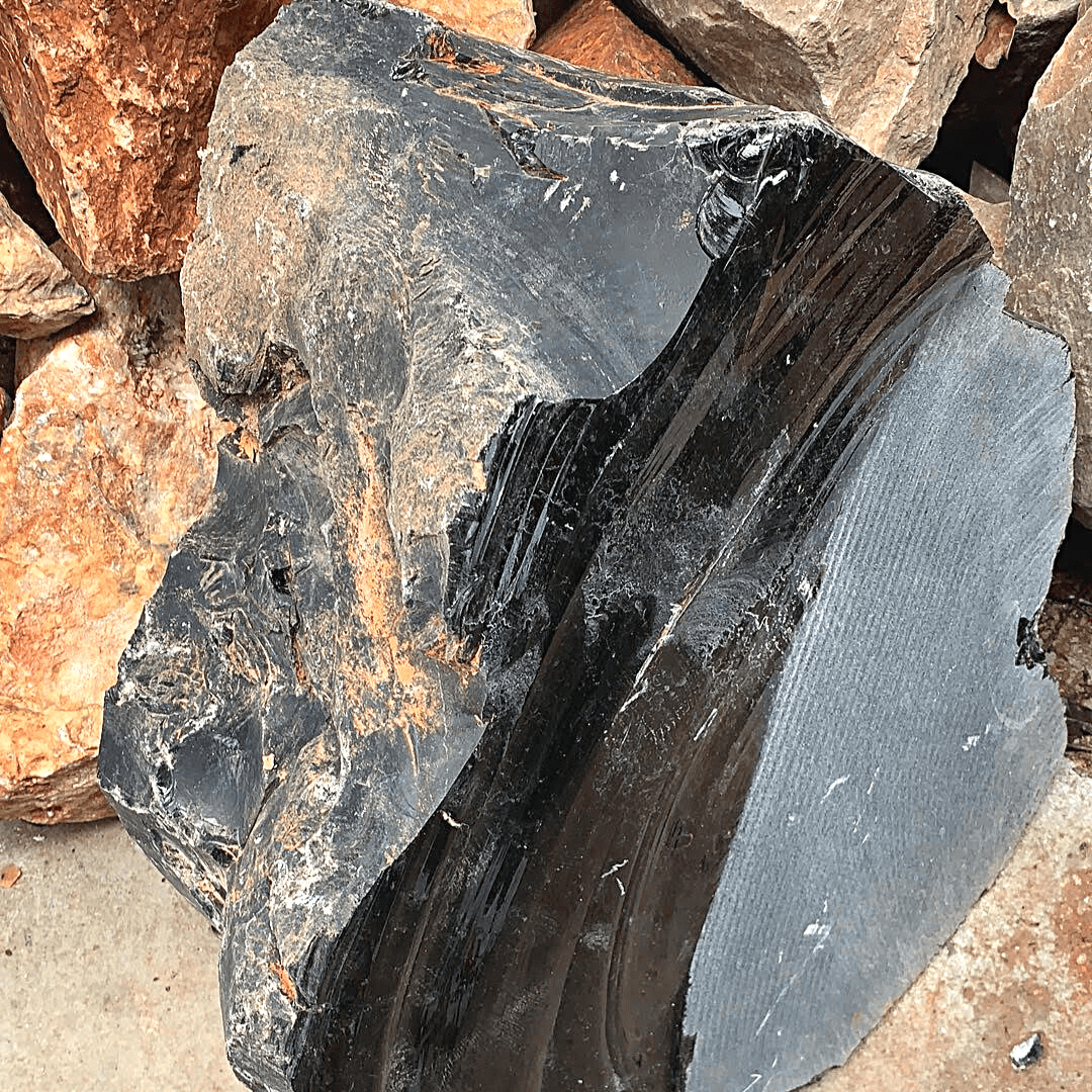 Gua Sha Obsidian